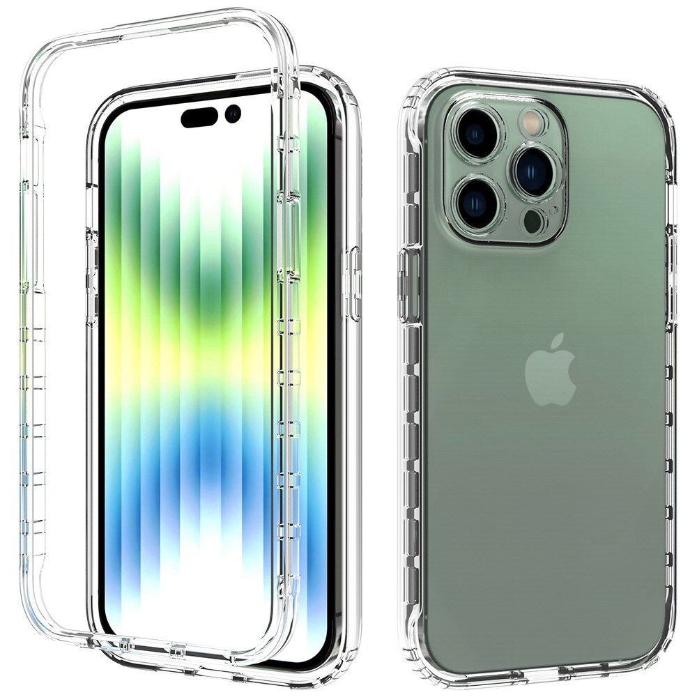 Full Cover Skal iPhone 14 Pro Max transparent