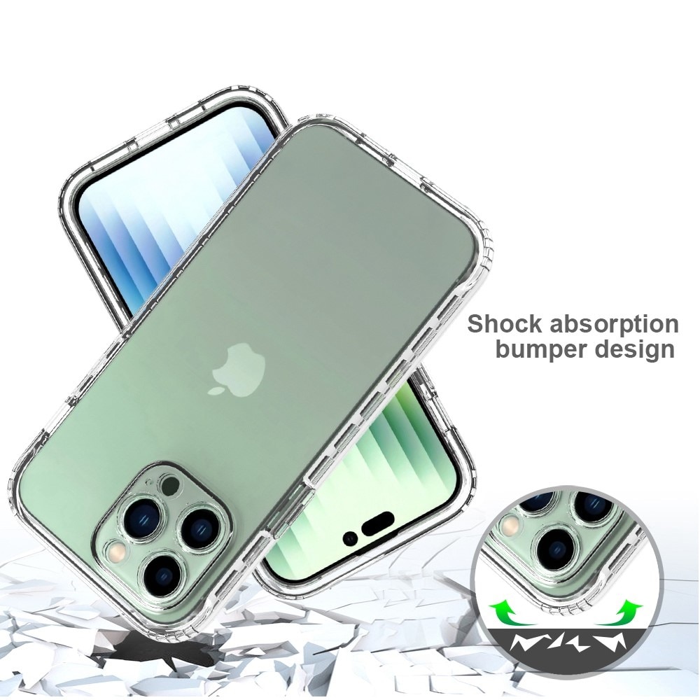 Full Cover Skal iPhone 14 Pro Max transparent