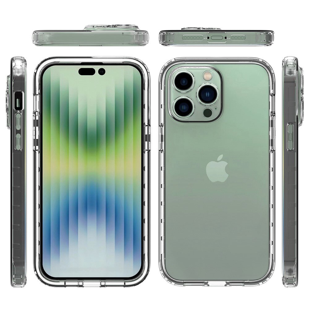 Full Cover Skal iPhone 14 Pro Max Genomskinlig
