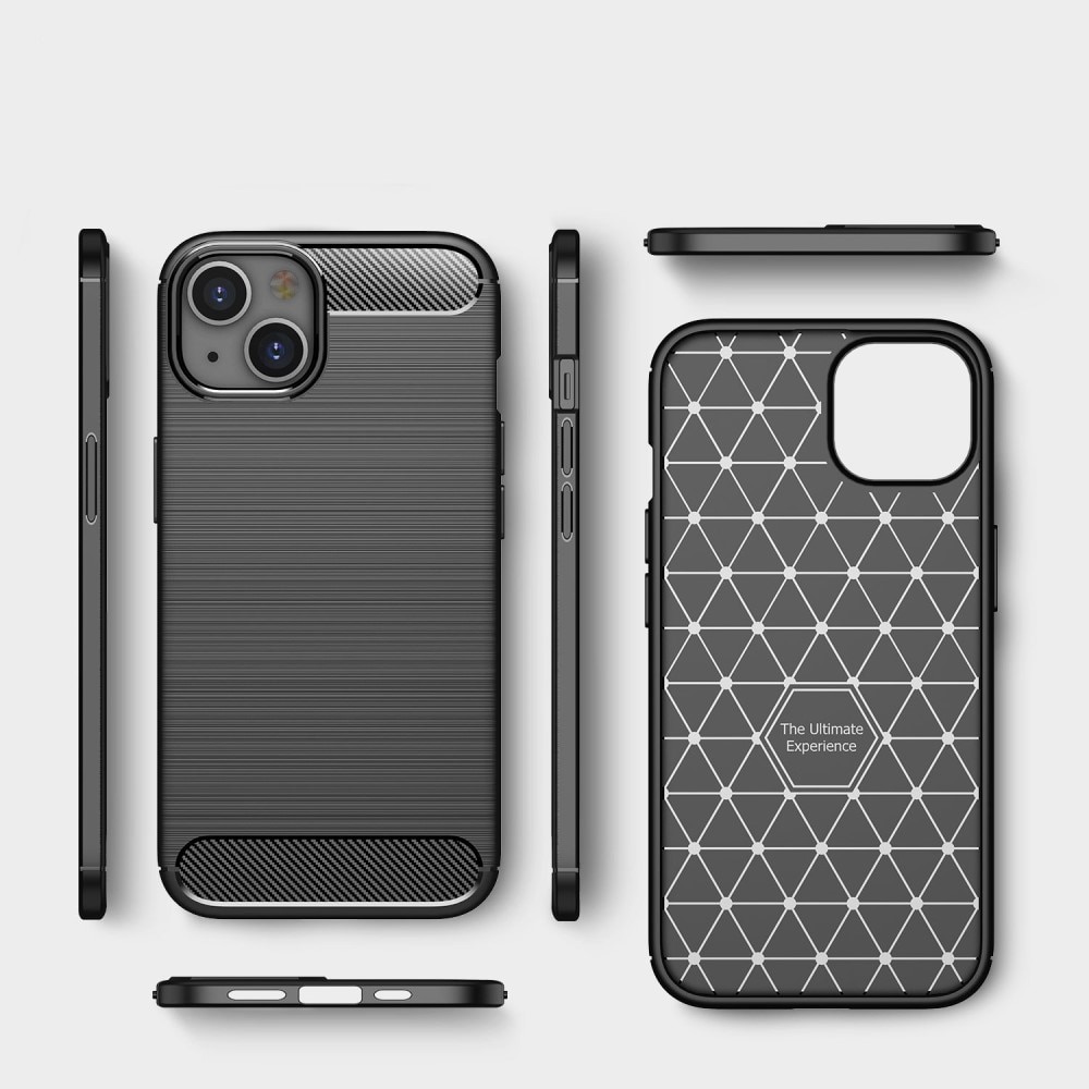 Brushed TPU Case iPhone 14 Plus Black