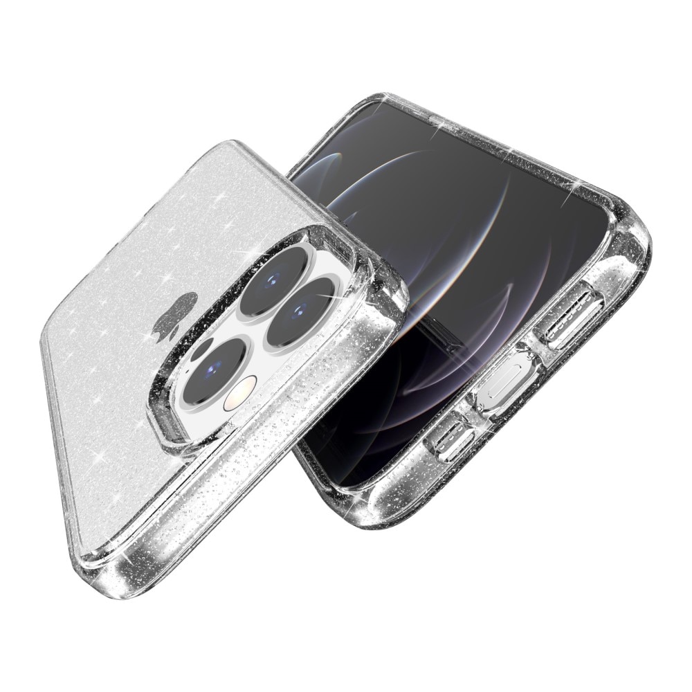Liquid Glitter Case iPhone 15 Pro transparent