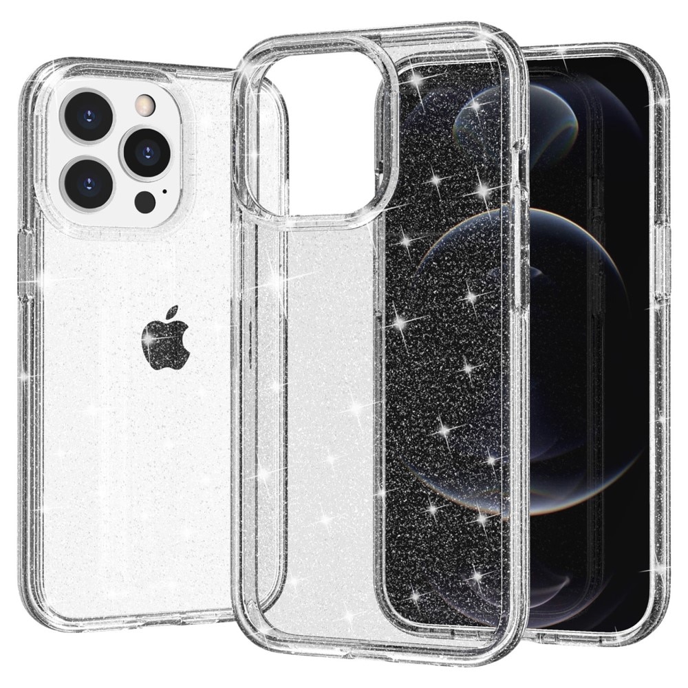 Liquid Glitter Case iPhone 15 Pro transparent