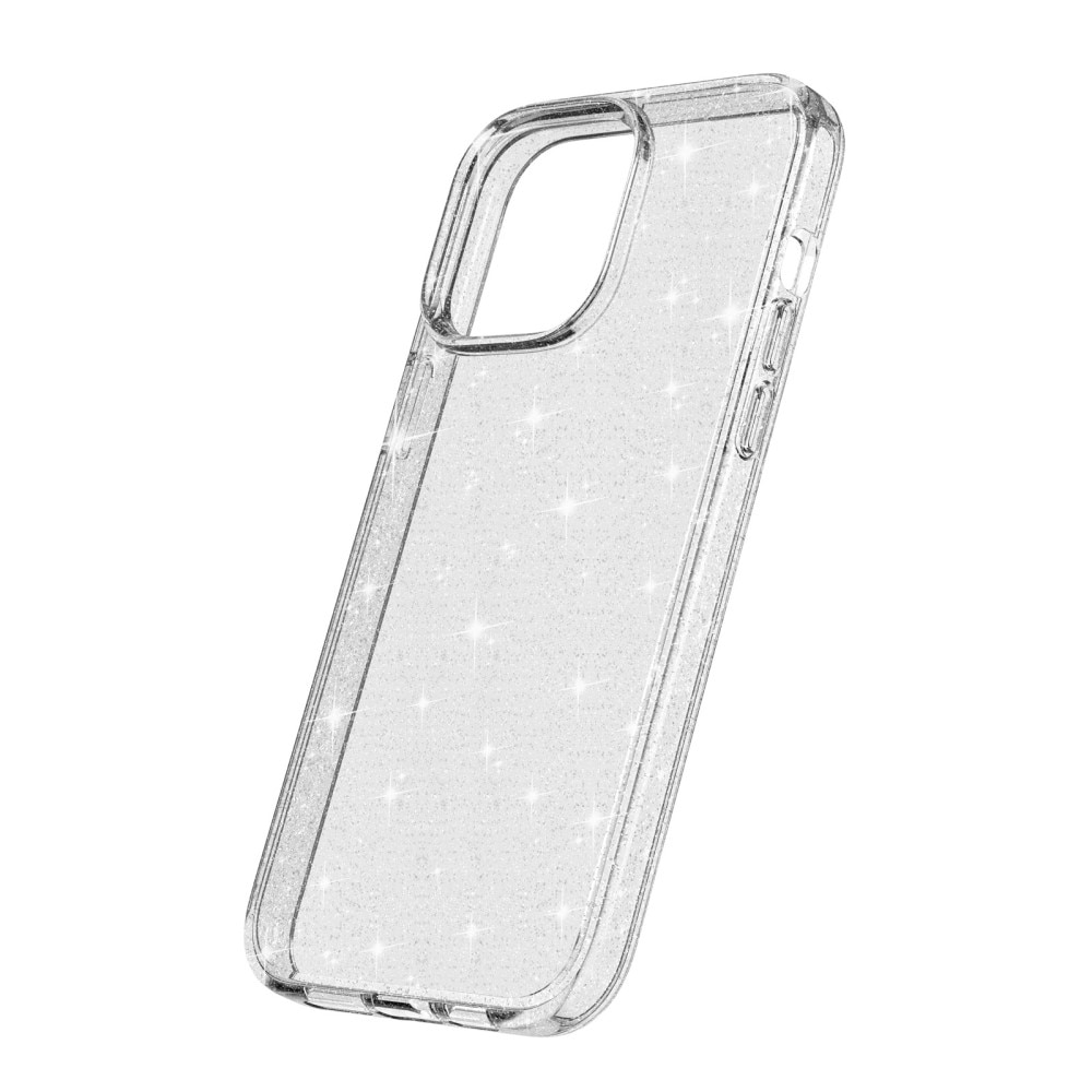 Liquid Glitter Case iPhone 15 Pro transparent