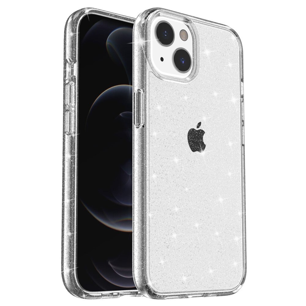 Liquid Glitter Case iPhone 15 Plus transparent