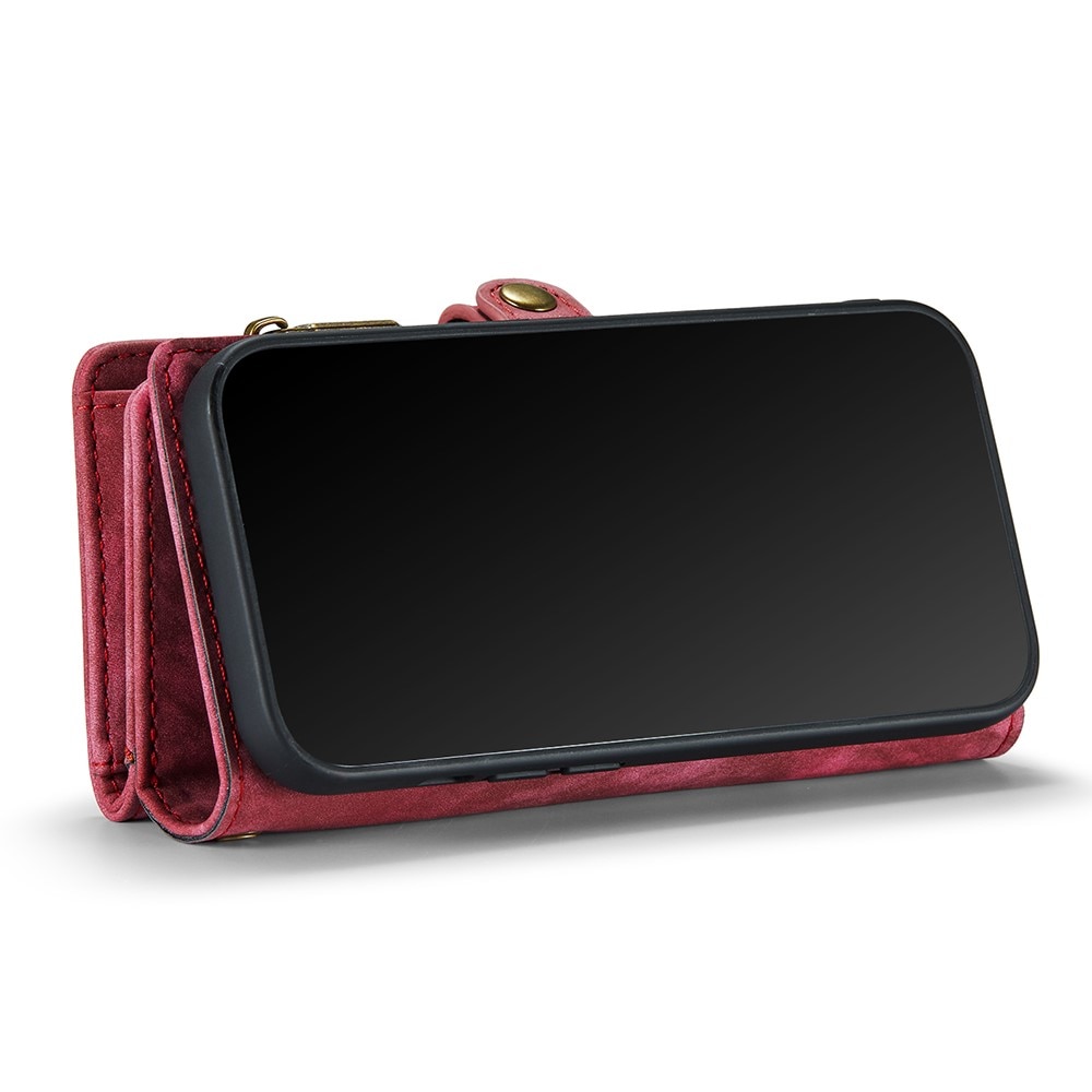 Multi-slot Plånboksfodral iPhone 7 Plus/8 Plus röd