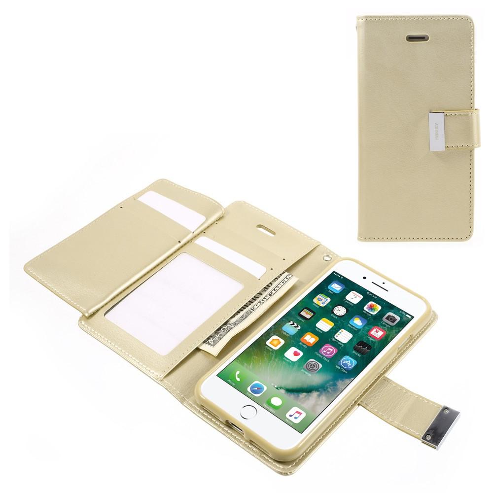 Rich Diary Case Apple iPhone 7/8/SE 2020 guld
