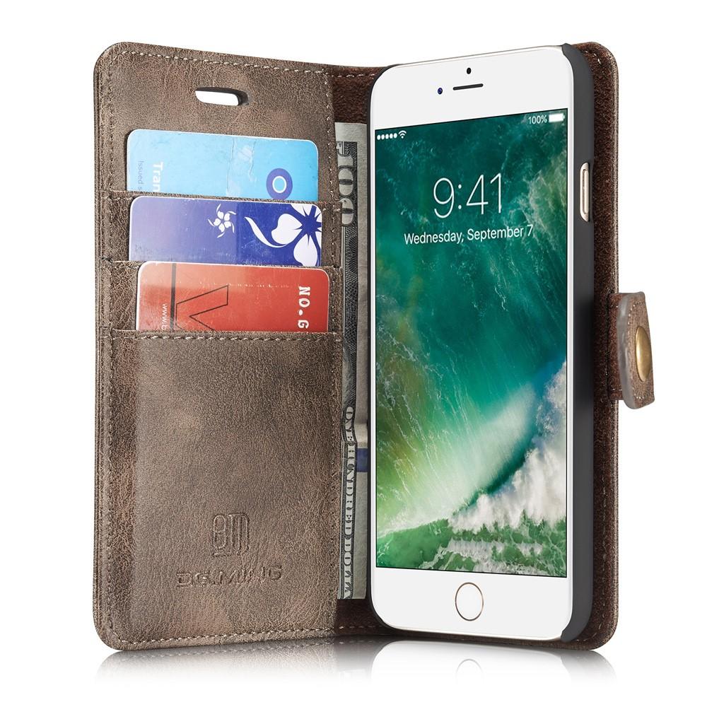 Magnet Wallet iPhone 7 Brown