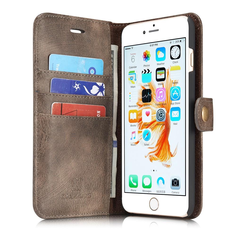 Magnet Wallet iPhone 6/6S Brown