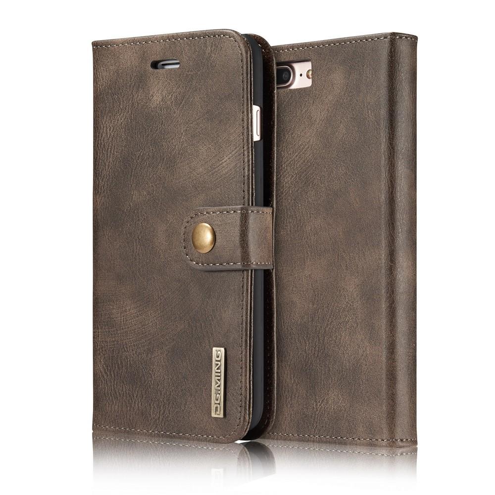 Magnet Wallet iPhone 7 Plus/8 Plus Brown