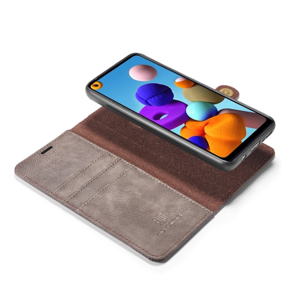 Magnet Wallet Samsung Galaxy A21s Brown