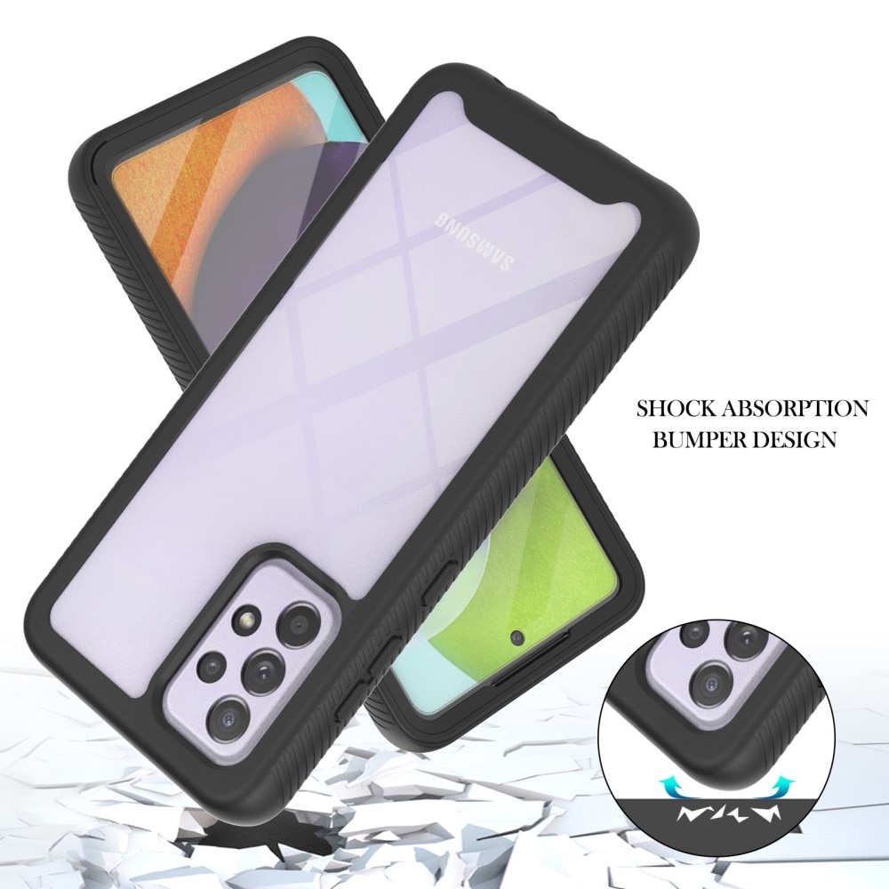 Full Protection Case Samsung Galaxy A52 5G Svart
