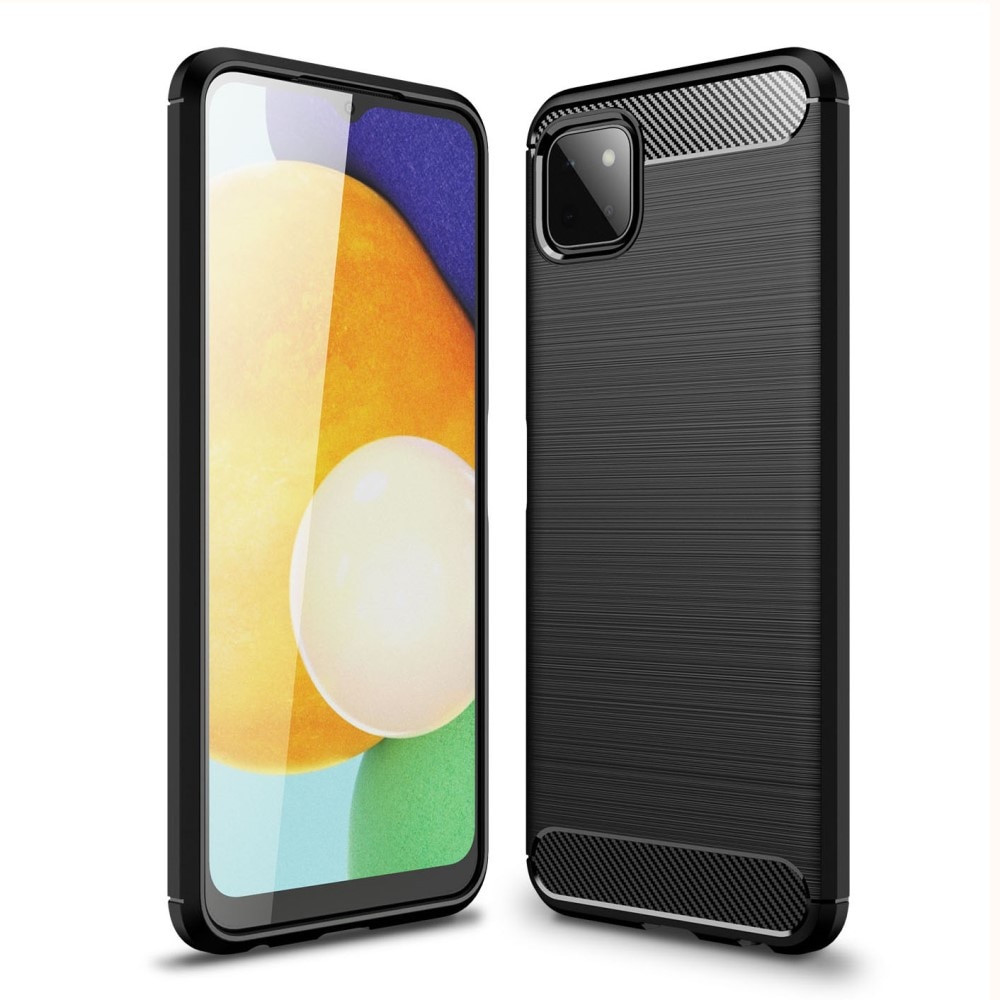 Samsung Galaxy A22 5G Skal TPU Brushed Svart