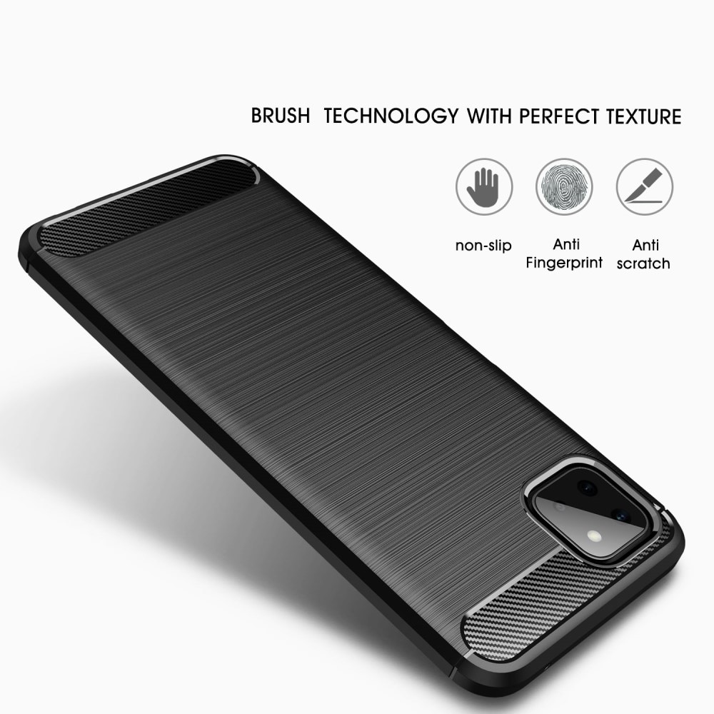 Brushed TPU Case Samsung Galaxy A22 5G Black