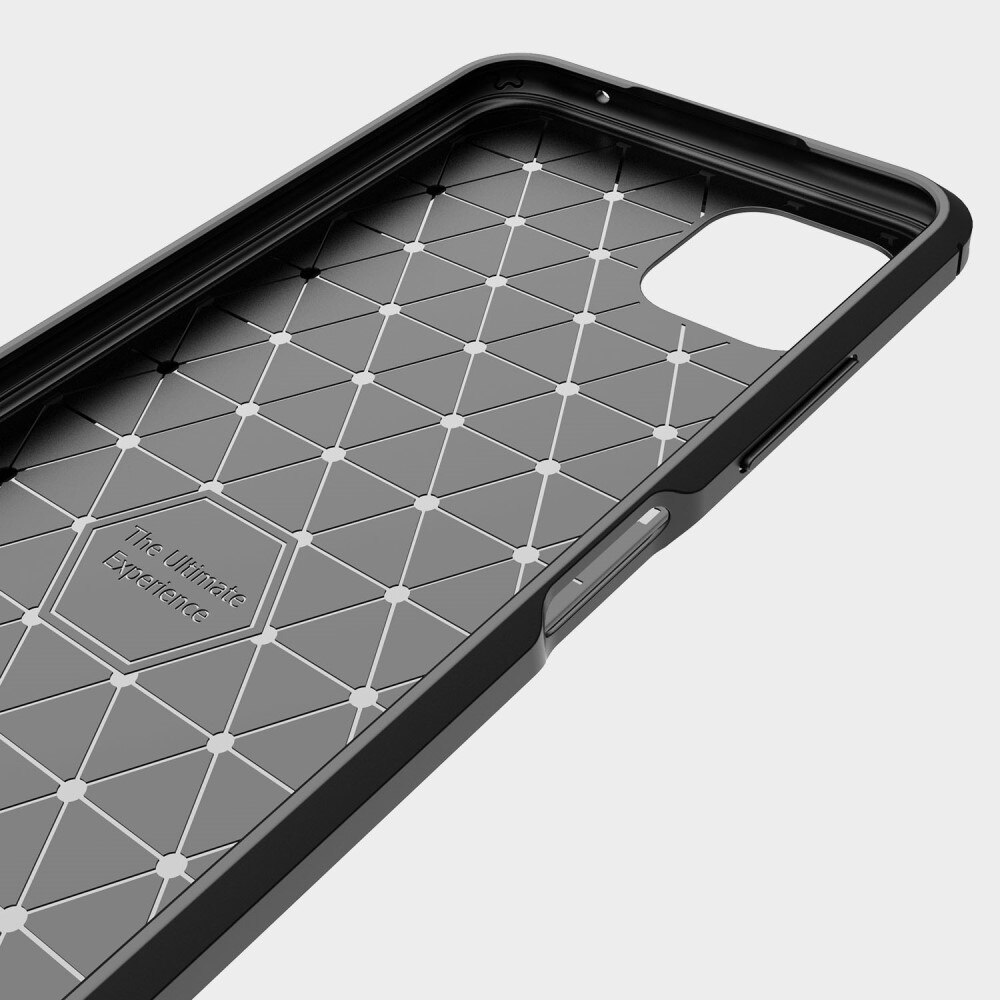 Samsung Galaxy A22 5G Skal TPU Brushed Svart