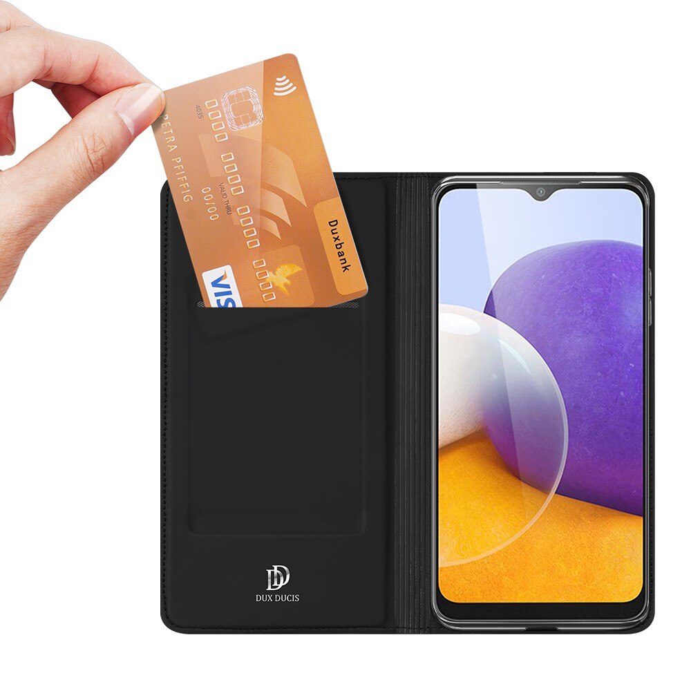 Skin Pro Series Samsung Galaxy A22 5G - Svart