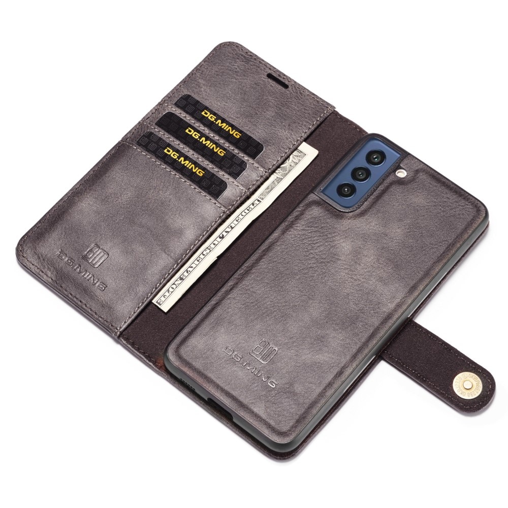 Magnet Wallet Samsung Galaxy S21 FE Brown