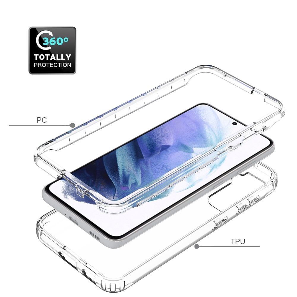 Full Cover Skal Samsung Galaxy S21 transparent
