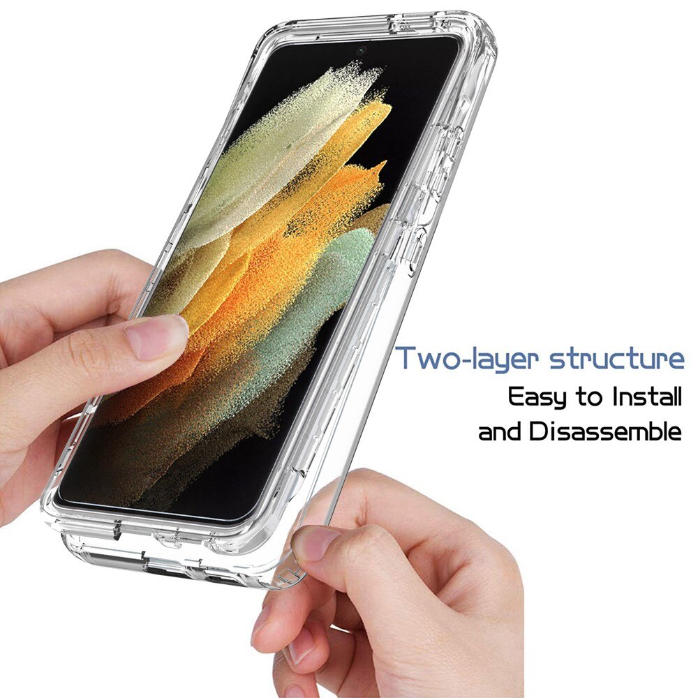 Full Cover Skal Samsung Galaxy S21 Ultra Genomskinlig
