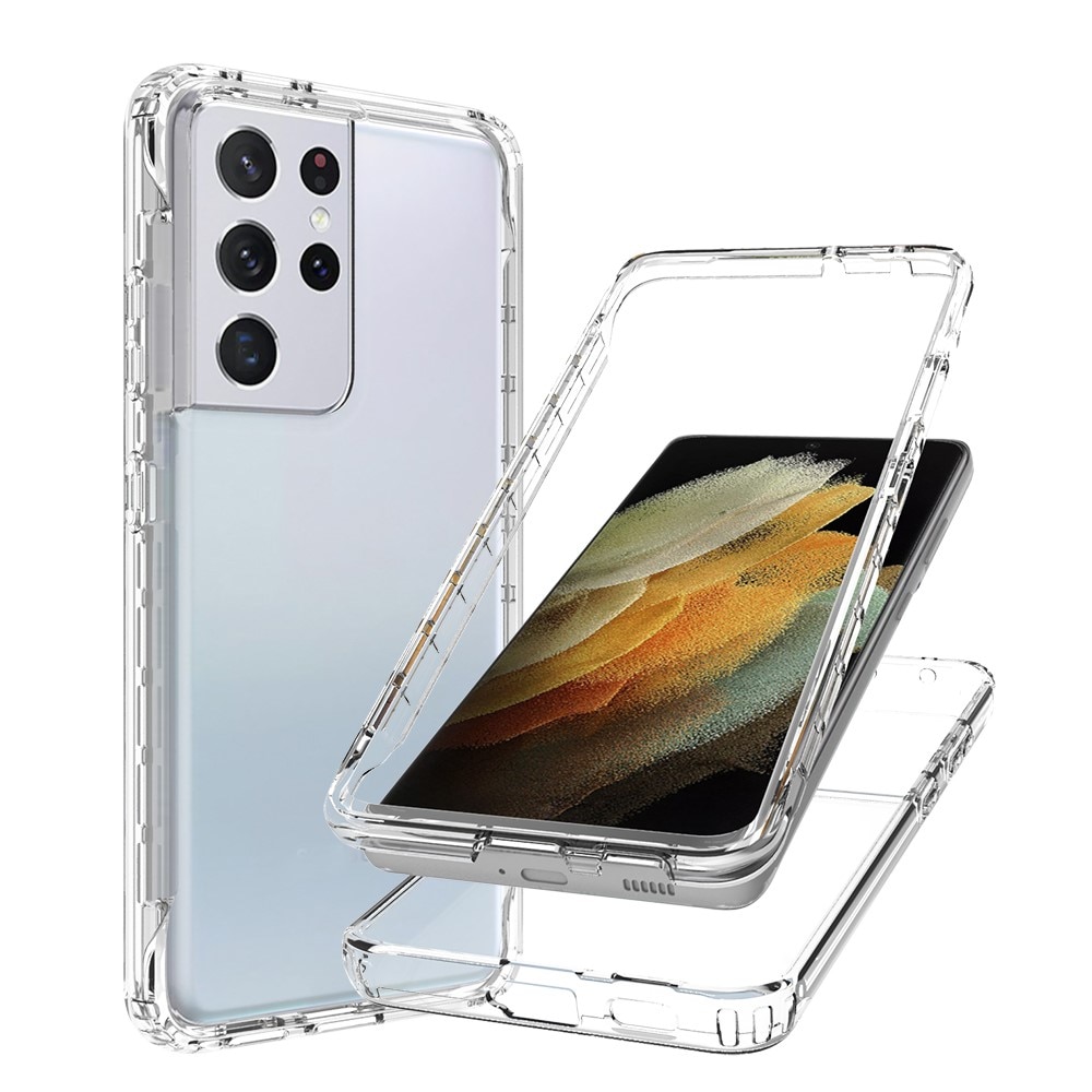Full Cover Skal Samsung Galaxy S21 Ultra Genomskinlig