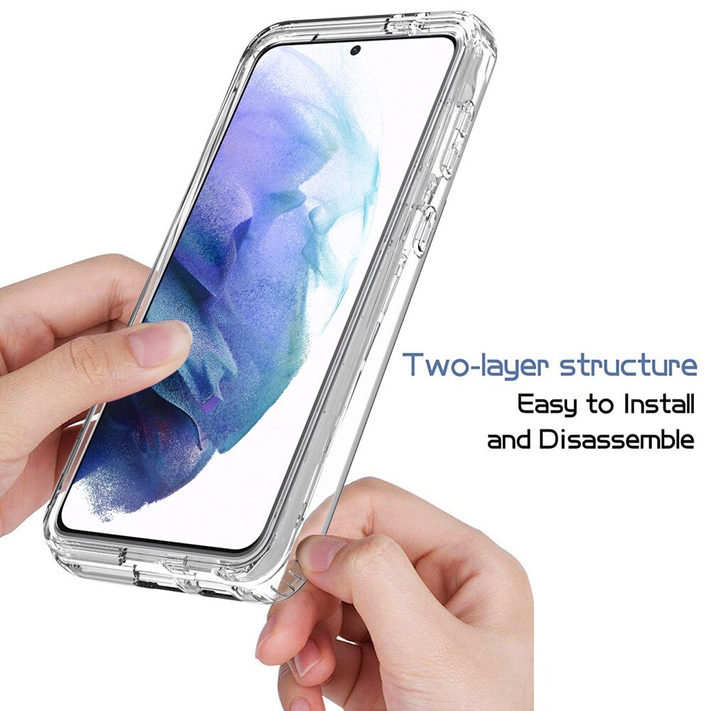 Full Cover Skal Samsung Galaxy S21 Plus Genomskinlig