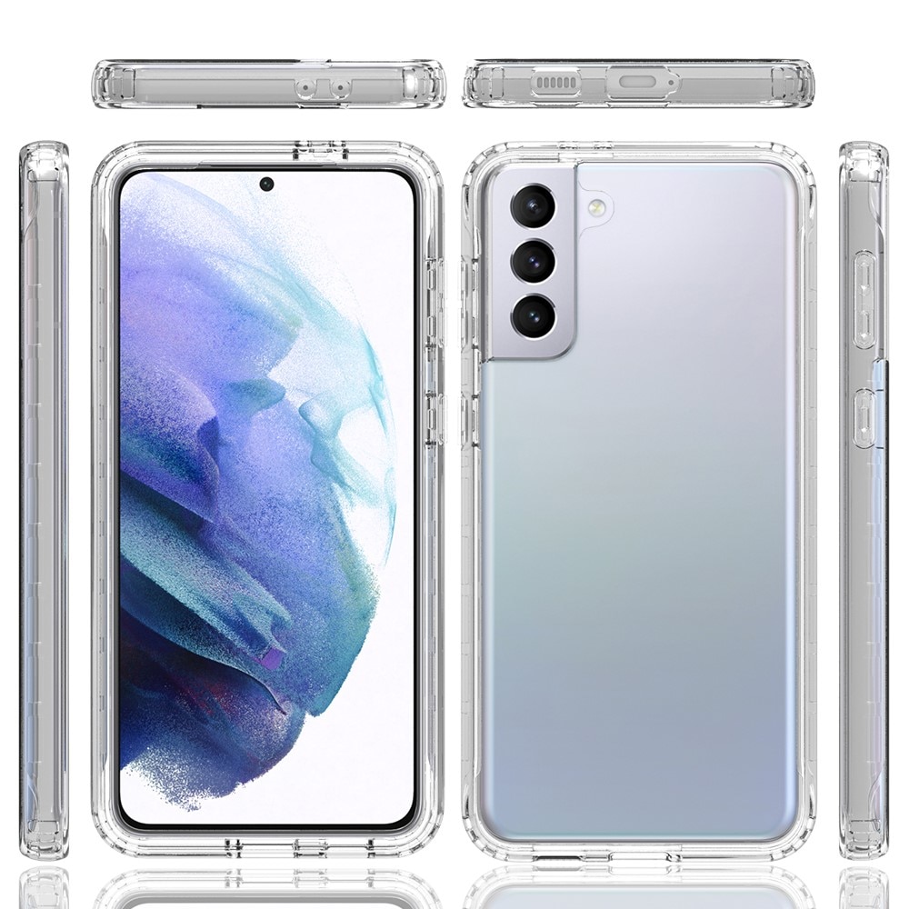 Full Cover Skal Samsung Galaxy S21 Plus Genomskinlig