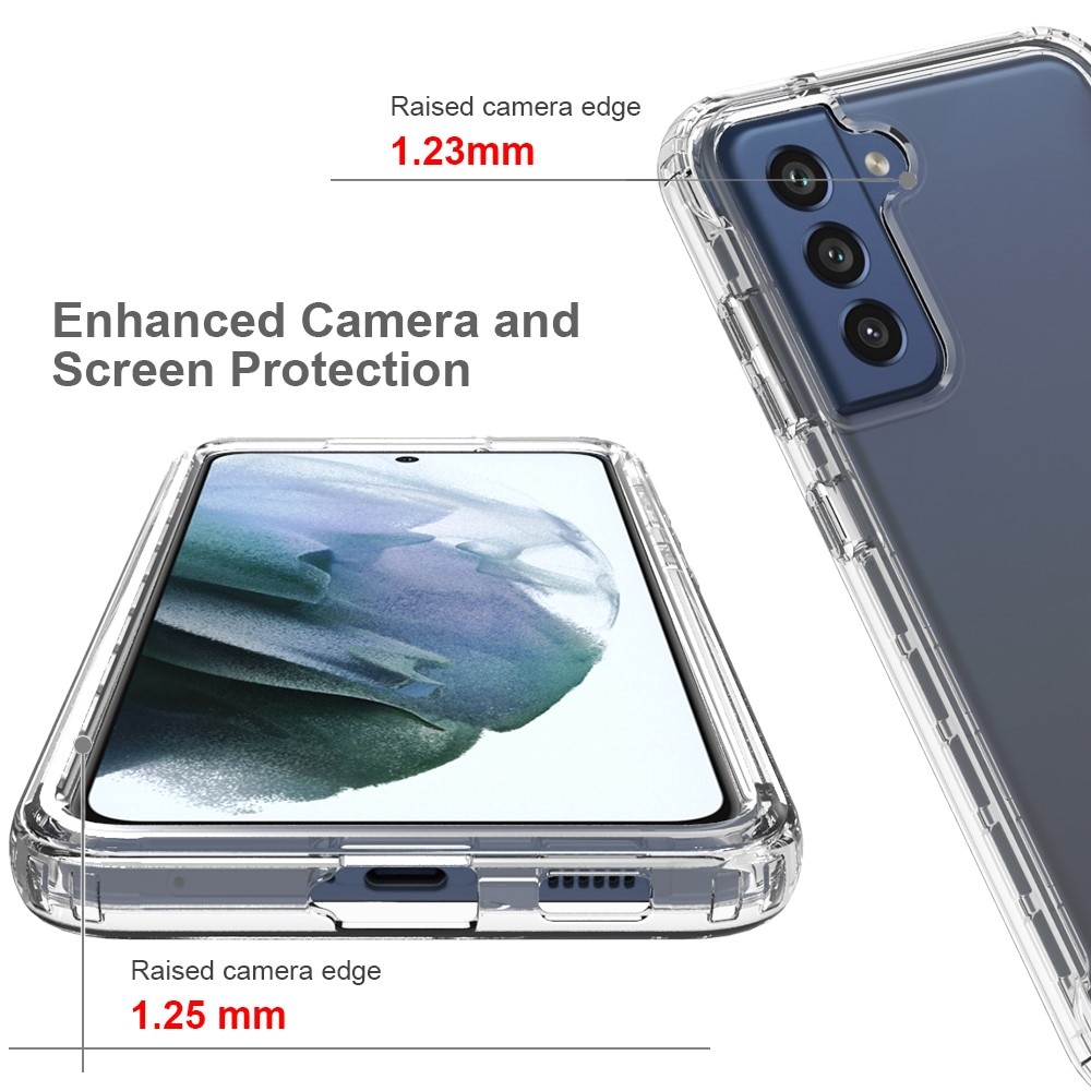 Full Cover Skal Samsung Galaxy S21 FE transparent