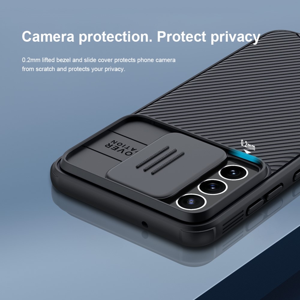 CamShield Skal Samsung Galaxy S21 FE Svart