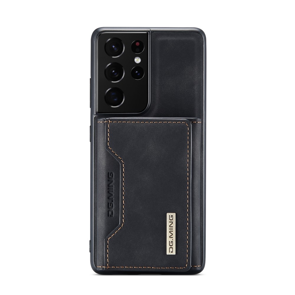 Magnetic Card Slot Case Samsung Galaxy S21 Ultra Svart