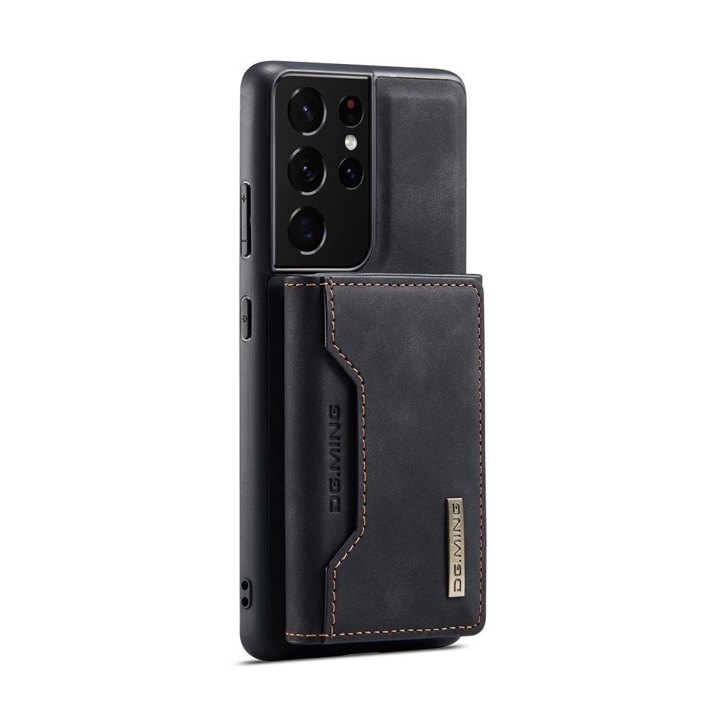Magnetic Card Slot Case Samsung Galaxy S21 Ultra Svart