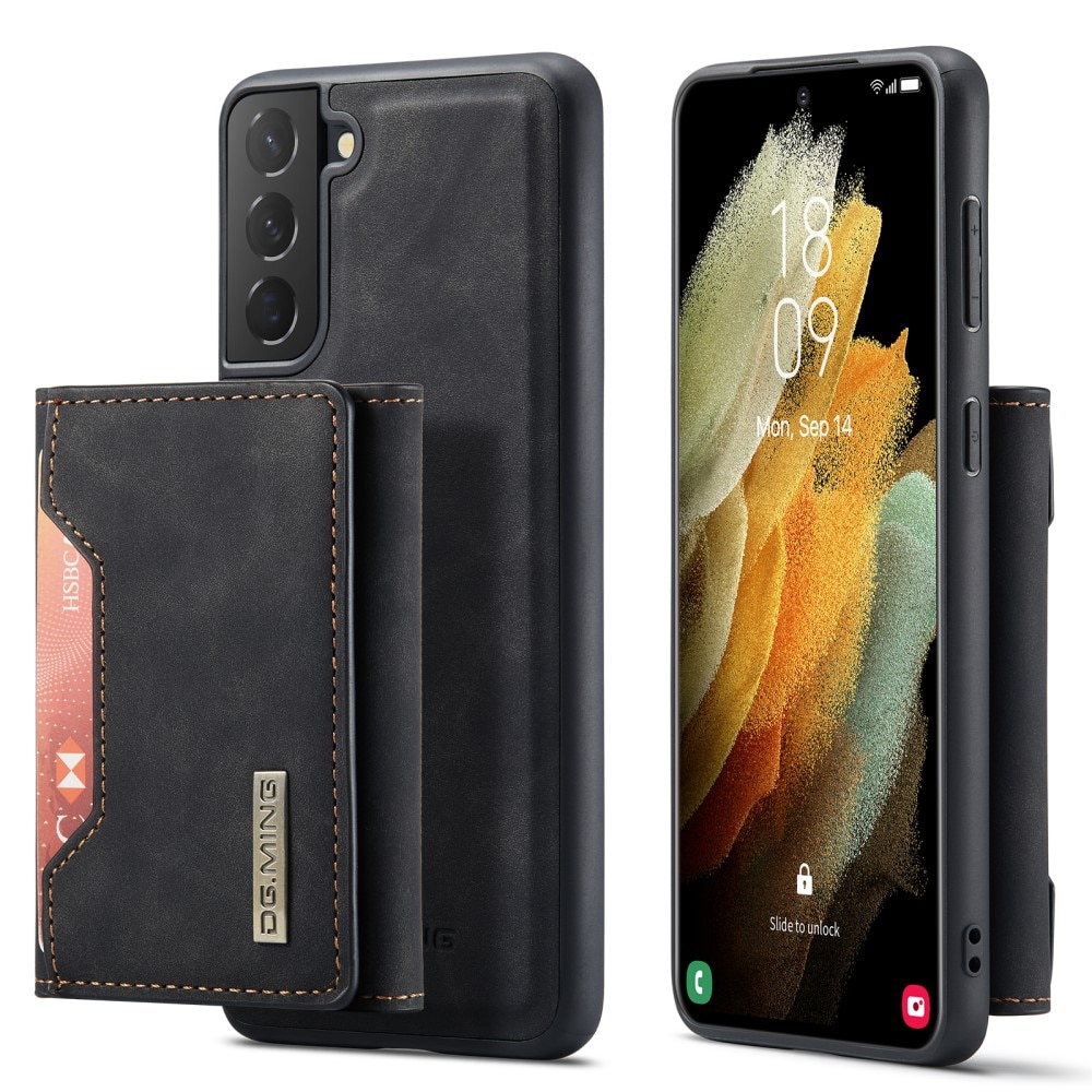 Magnetic Card Slot Case Samsung Galaxy S21 FE Svart