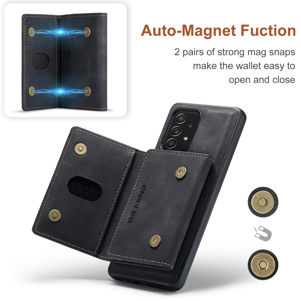 Magnetic Card Slot Case Samsung Galaxy A52/A52s Black