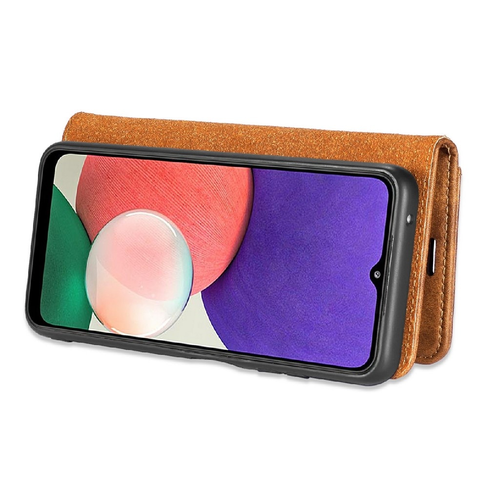 Magnet Wallet Samsung Galaxy A22 5G Cognac