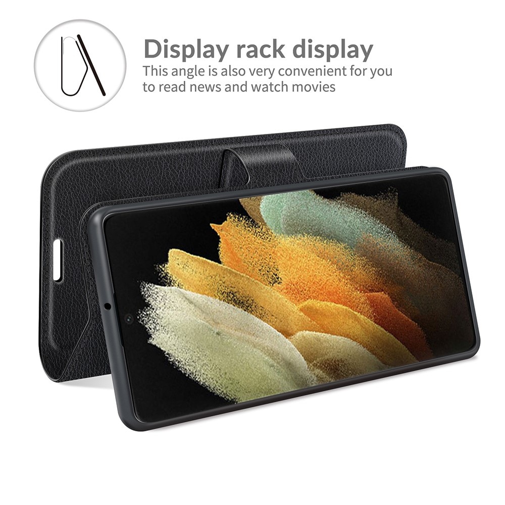 Mobilfodral Samsung Galaxy S22 Ultra svart