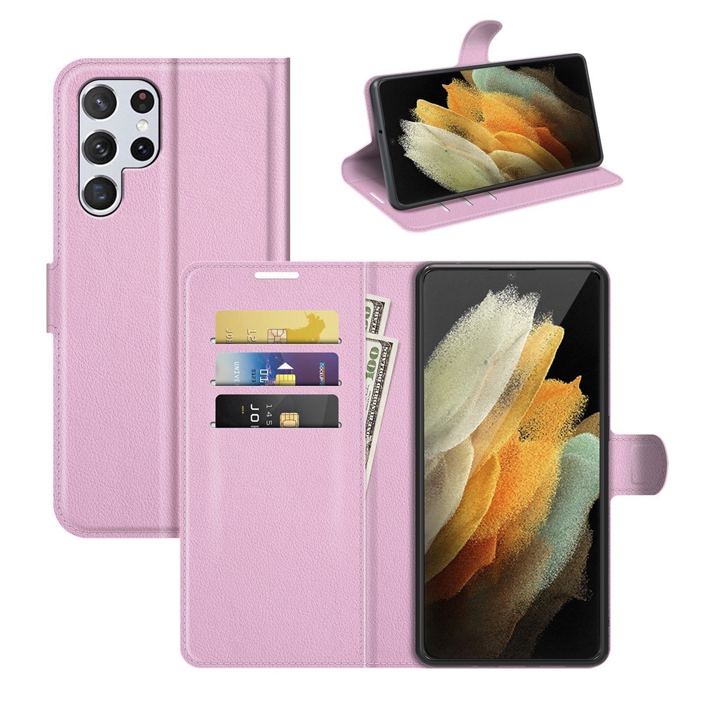 Mobilfodral Galaxy S22 Ultra rosa