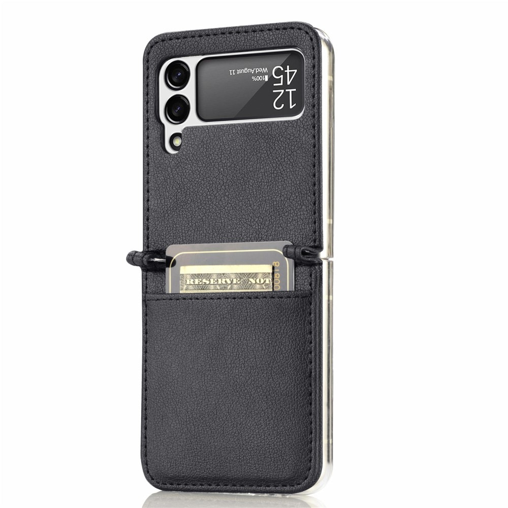 Slim Card Wallet Samsung Galaxy Z Flip 3 svart