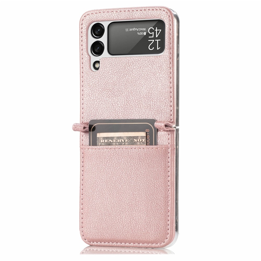 Slim Card Wallet Samsung Galaxy Z Flip 3 rosa