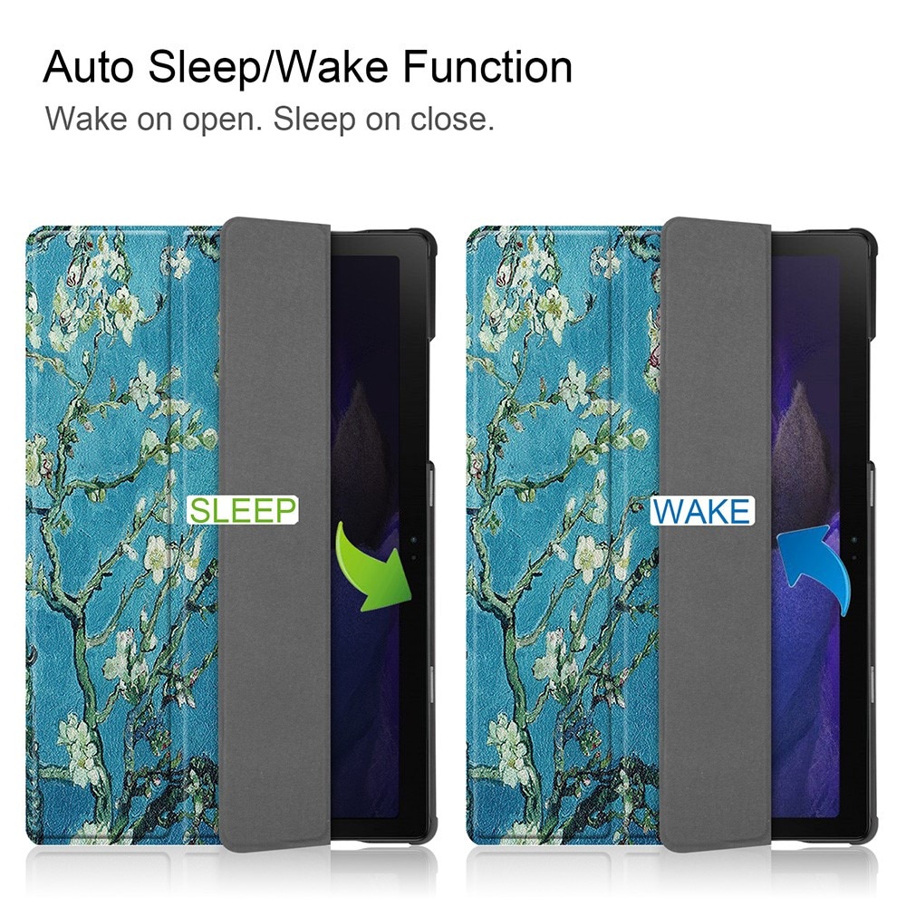 Fodral Tri-fold Samsung Galaxy Tab A8 Flerfärgad/mönster