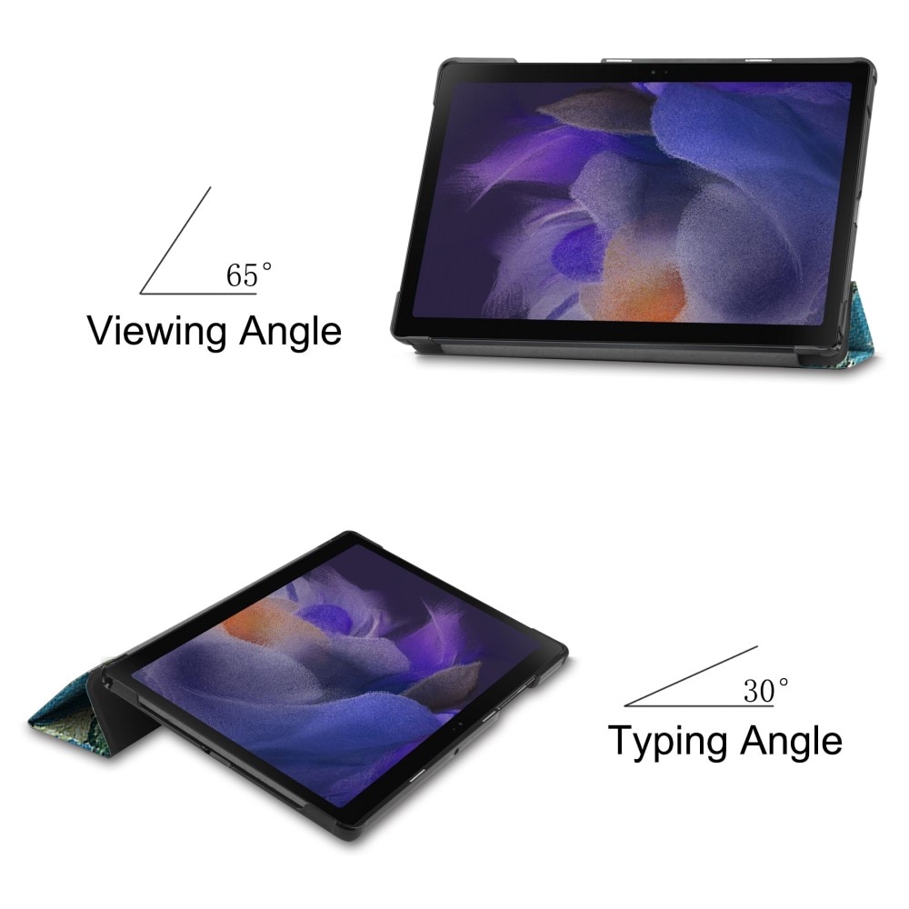 Fodral Tri-fold Samsung Galaxy Tab A8 Flerfärgad/mönster