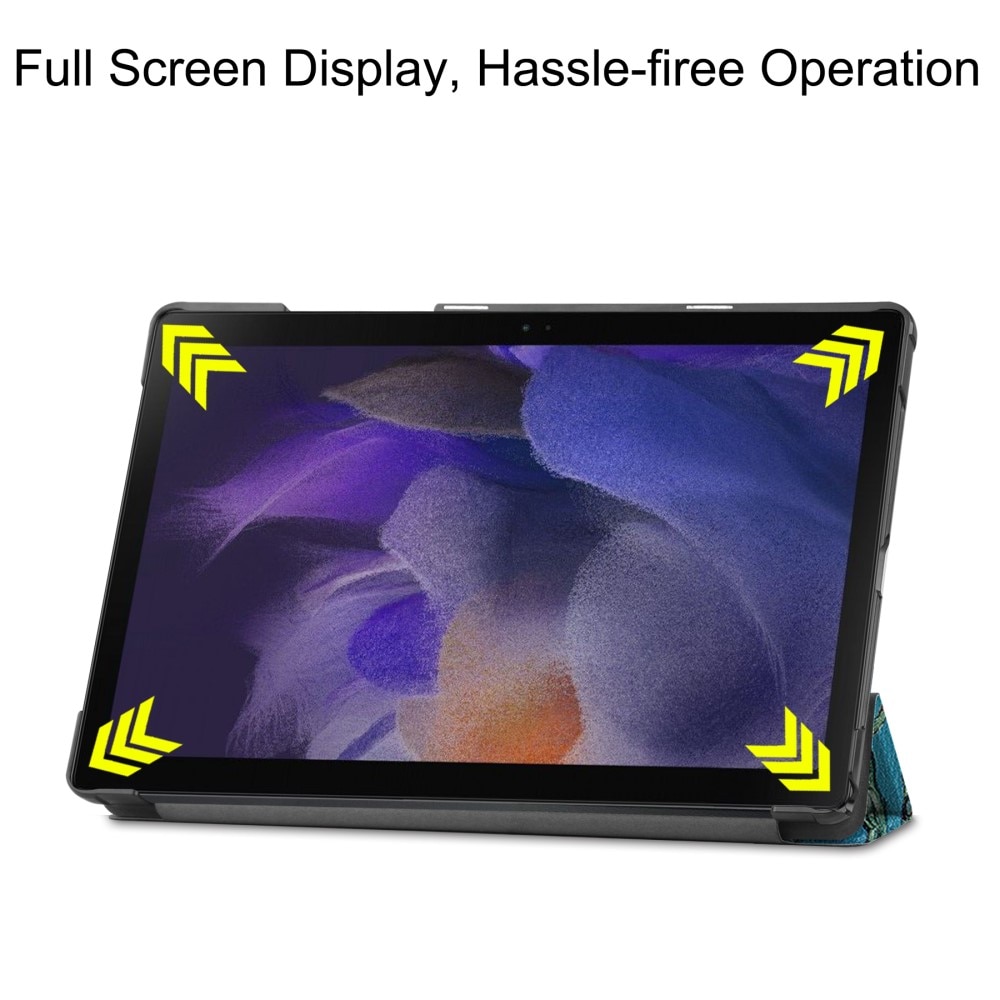 Fodral Tri-fold Samsung Galaxy Tab A8 Flerfärgad/mönster