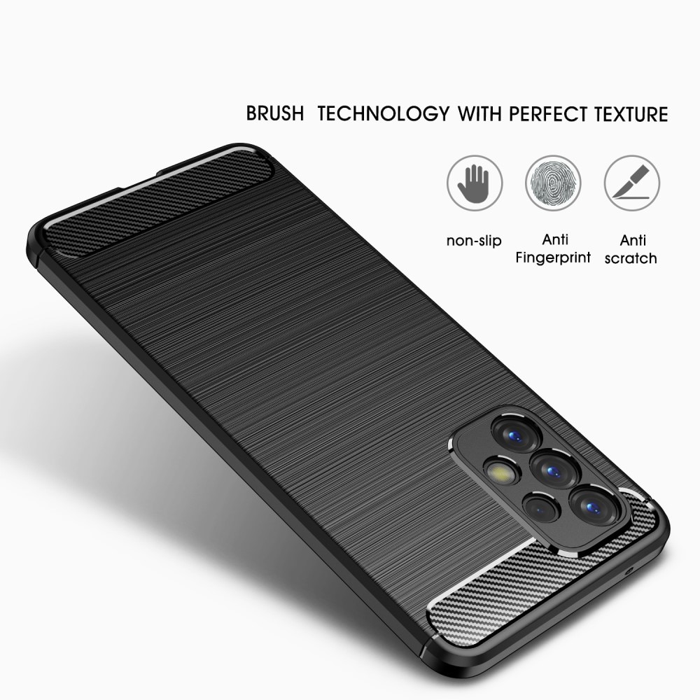 Samsung Galaxy A33 Skal TPU Brushed Svart