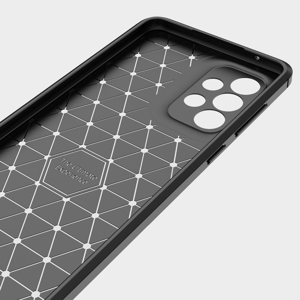 Samsung Galaxy A33 Skal TPU Brushed Svart