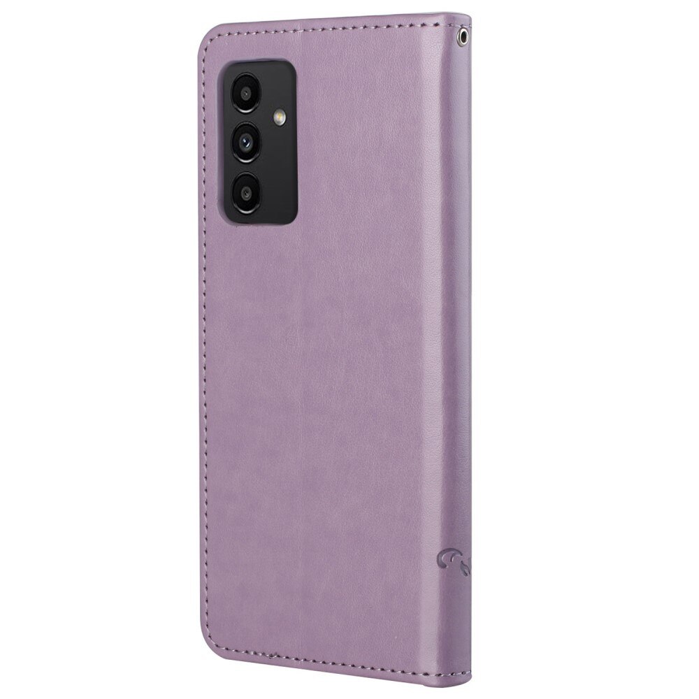 Läderfodral Fjärilar Samsung Galaxy A13 Lila