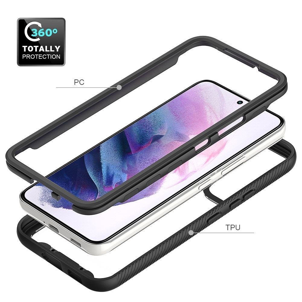 Full Cover Skal Samsung Galaxy S22 Svart