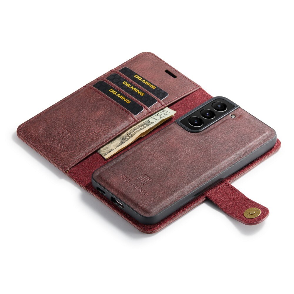 Magnet Wallet Samsung Galaxy S22 Plus Röd