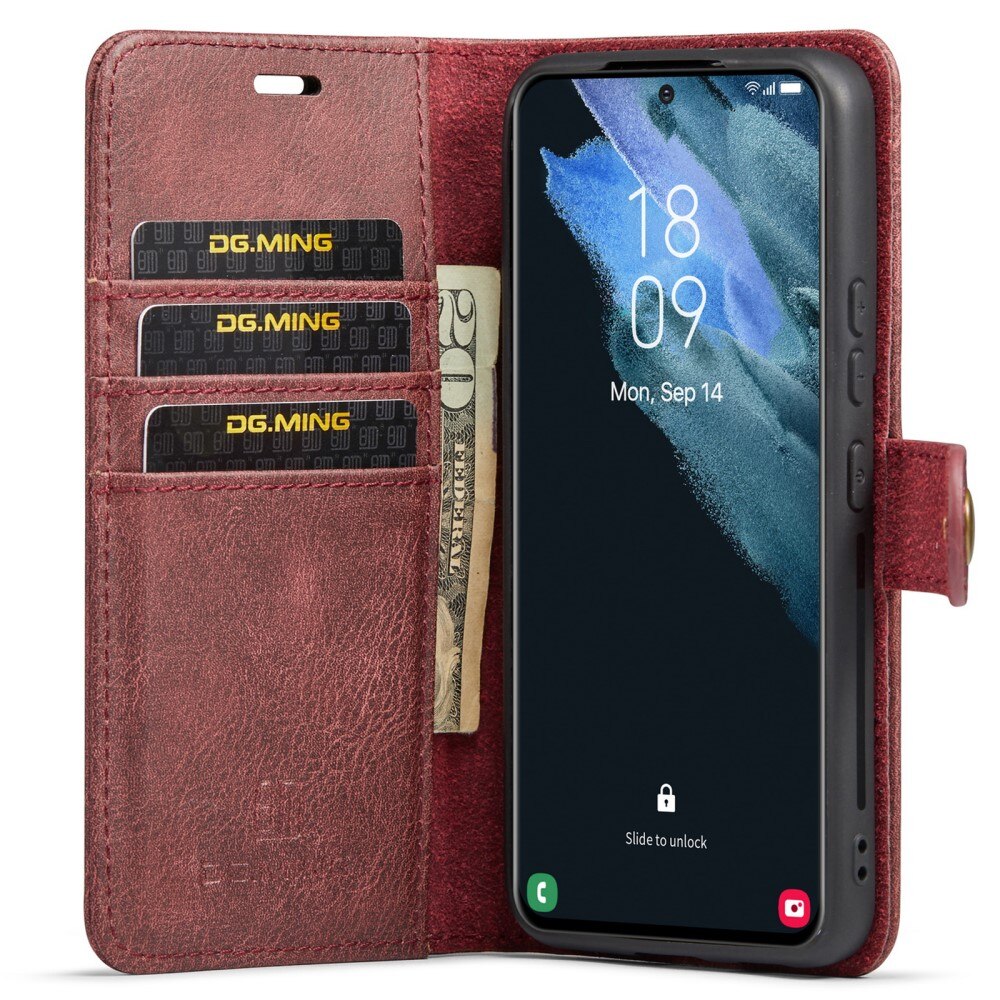 Magnet Wallet Samsung Galaxy S22 Plus Röd