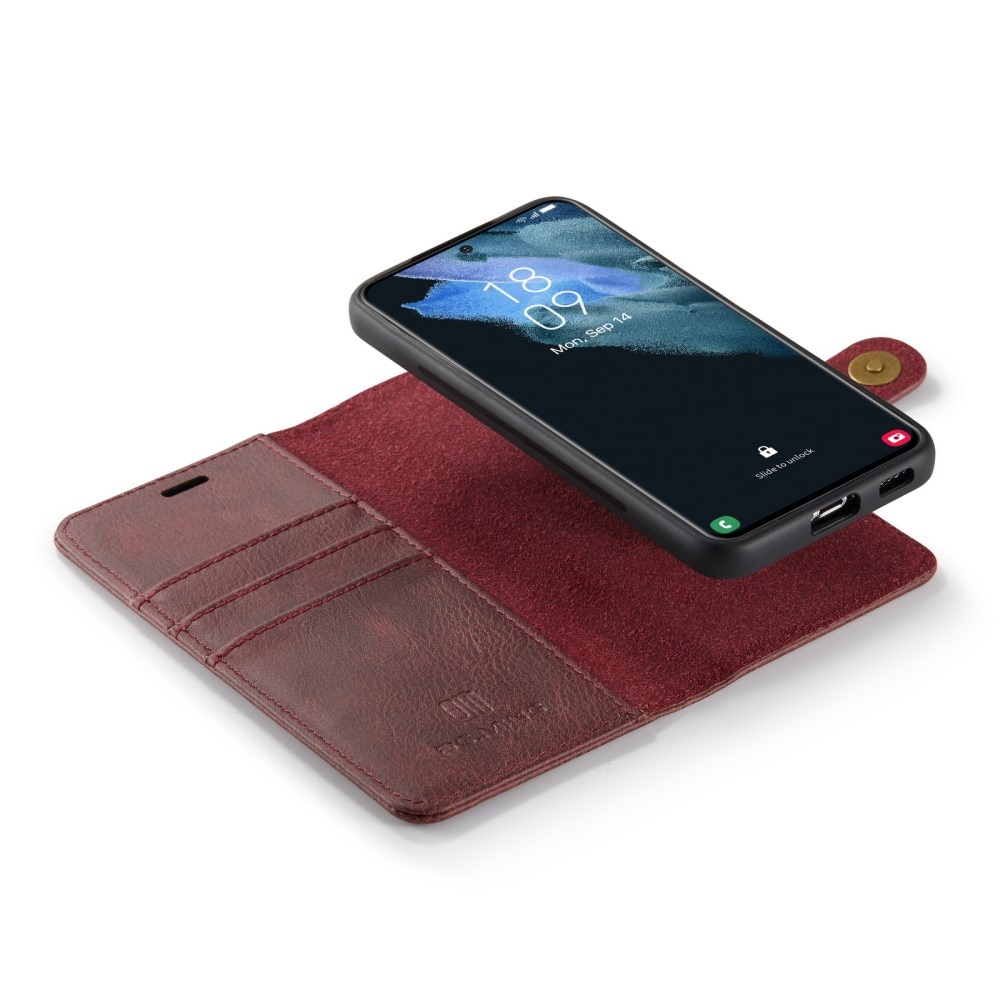 Magnet Wallet Samsung Galaxy S22 Plus Röd