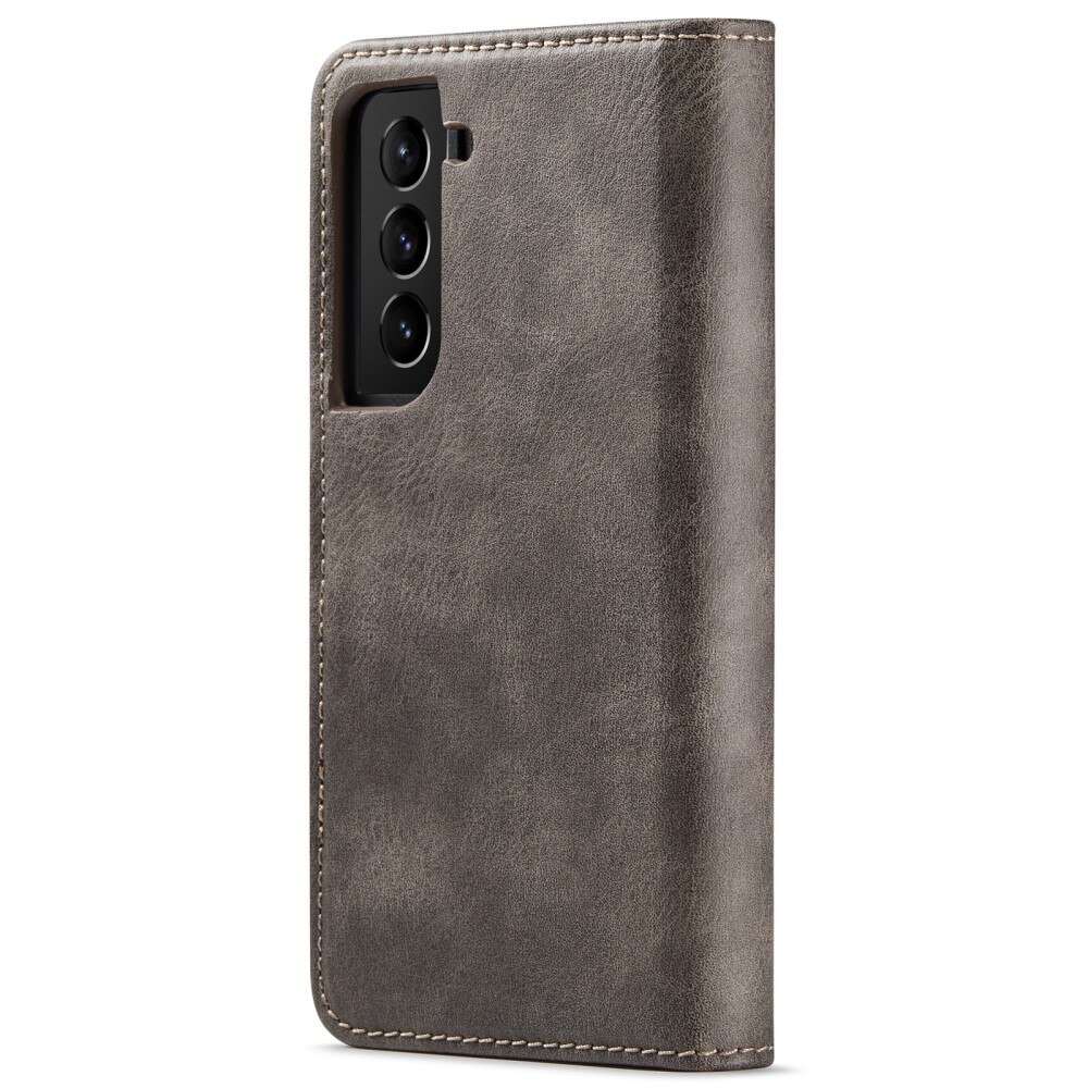 Magnet Wallet Samsung Galaxy S22 Plus Brun