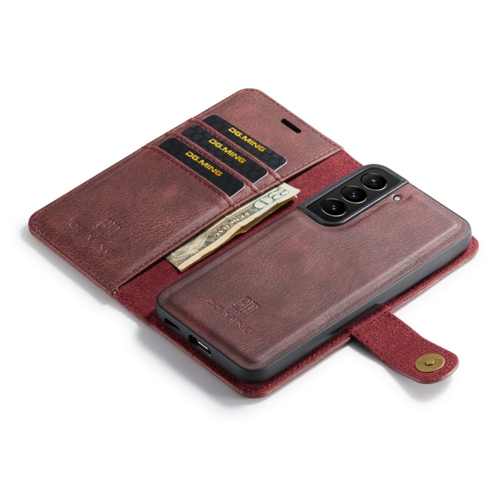 Magnet Wallet Samsung Galaxy S22 Röd