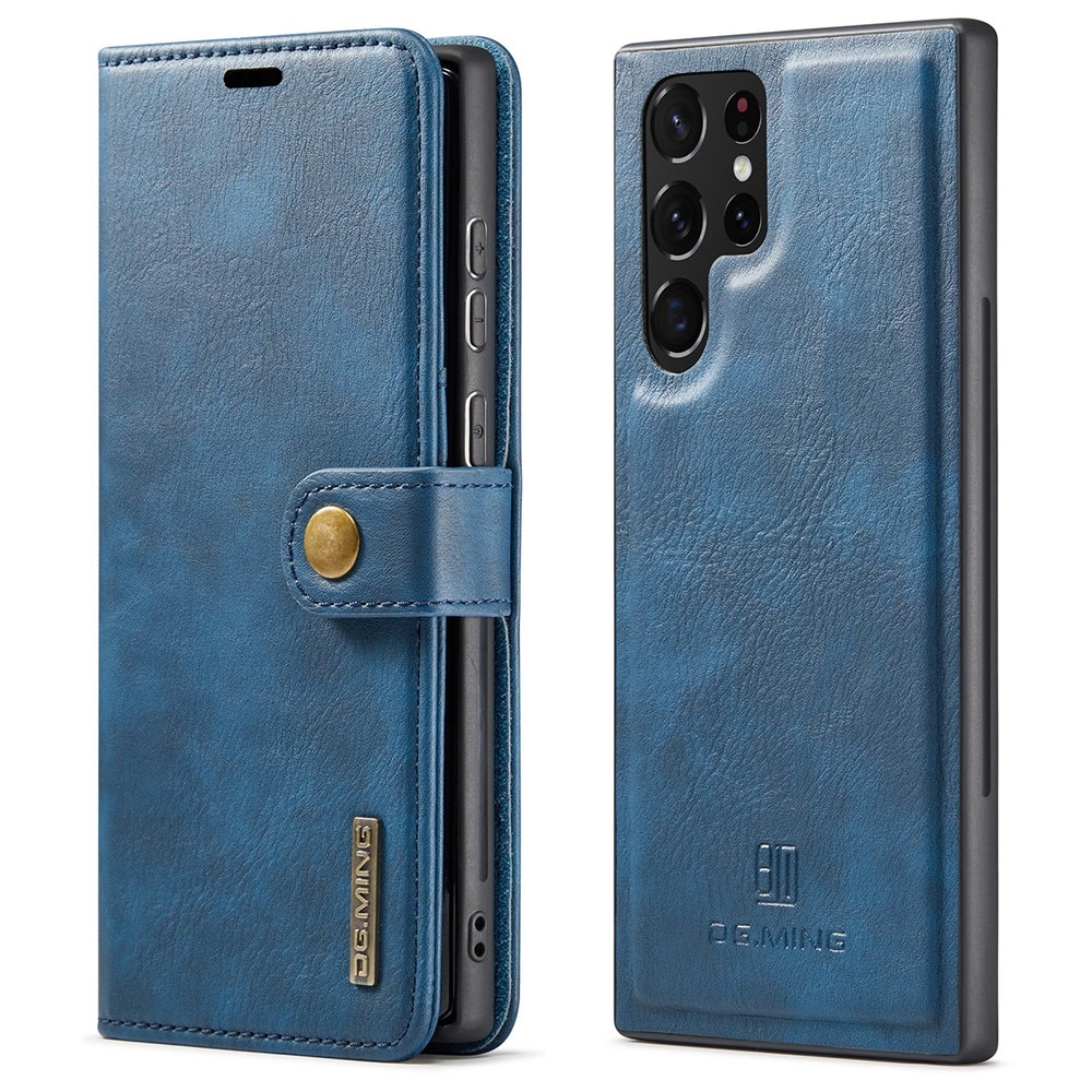 Magnet Wallet Samsung Galaxy S22 Ultra Blue