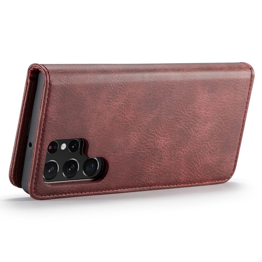 Magnet Wallet Samsung Galaxy S22 Ultra Röd
